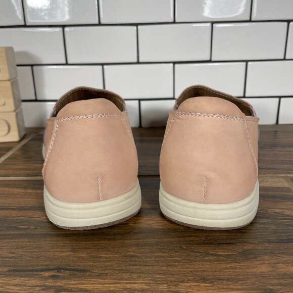 Earth Origins Elin Womens Size 8 Wide Shoes Dusty Pink Leather Casual Slip On - Picture 5 of 13